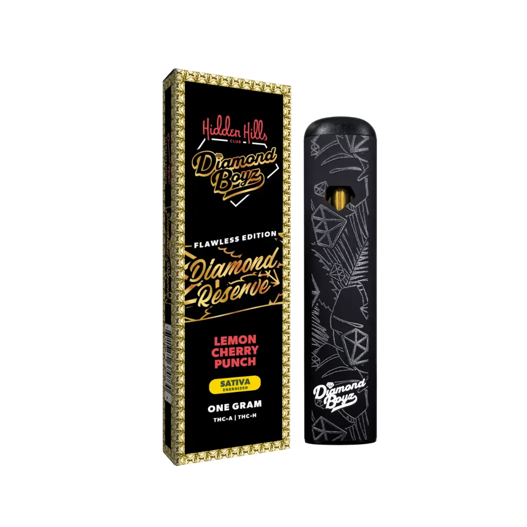 HIDDEN HILLS DIAMOND BOYZ 1GM THCA DIAMOND RESERVE DISPOSABLE HIDDEN HILLS