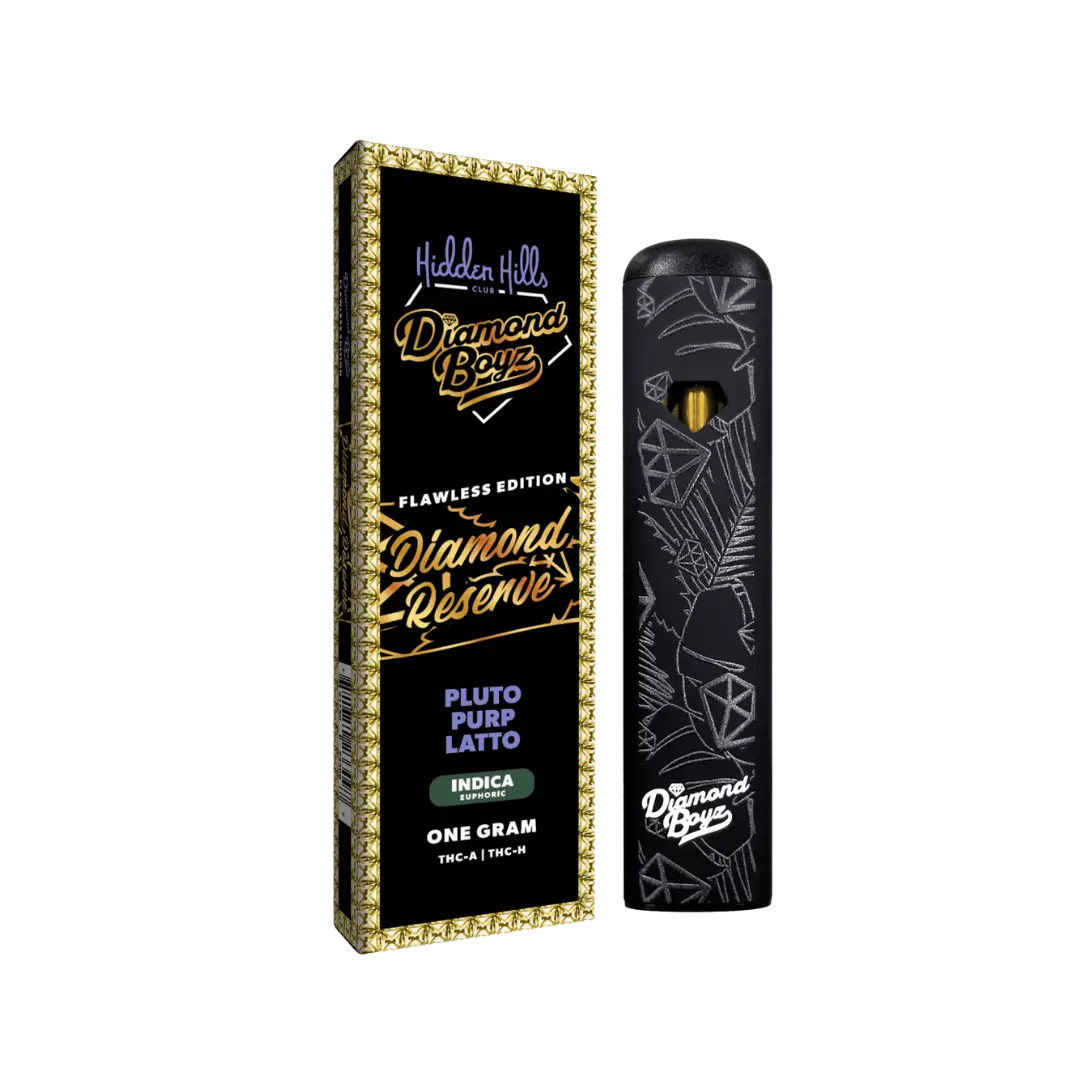 HIDDEN HILLS DIAMOND BOYZ 1GM THCA DIAMOND RESERVE DISPOSABLE HIDDEN HILLS