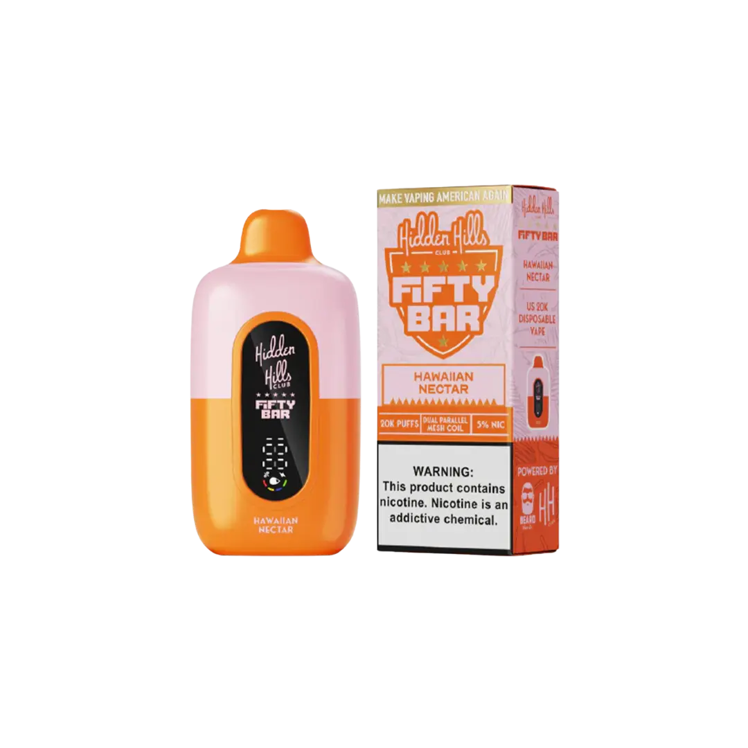 HIDDEN HILLS FIFTY BAR 20000 PUFFS DISPOSABLE HIDDEN HILLS