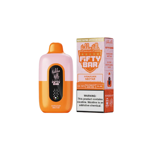 HIDDEN HILLS FIFTY BAR 20000 PUFFS DISPOSABLE HIDDEN HILLS