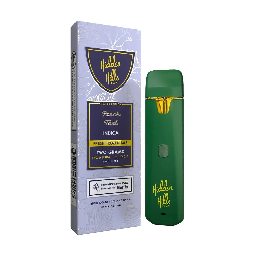 HIDDEN HILLS FRESH FROZEN 2GM THC-A HEADY BLEND DISPOSABLE HIDDEN HILLS