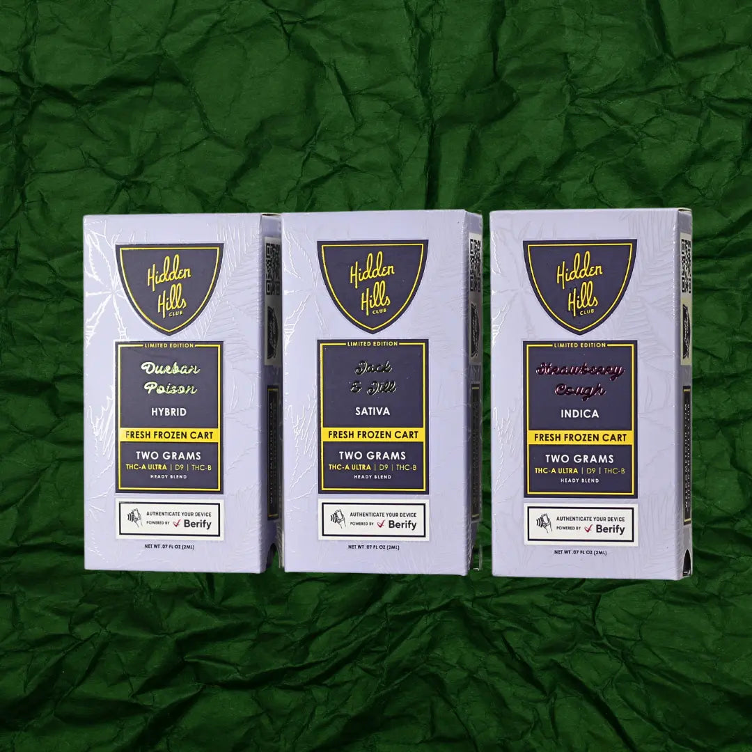 HIDDEN HILLS HEADY BLEND 2GM THC-A CART HIDDEN HILLS
