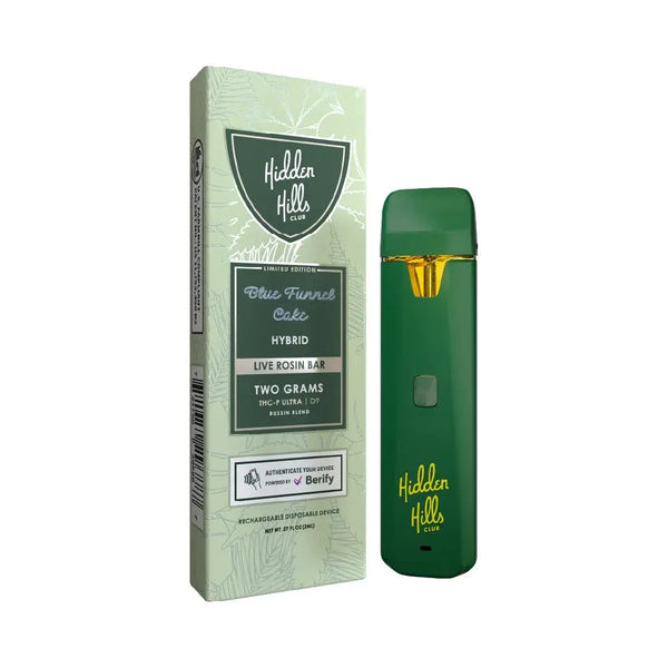 HIDDEN HILLS LIVE ROSIN BUSSIN BLEND 2GM DISPOSABLE HIDDEN HILLS