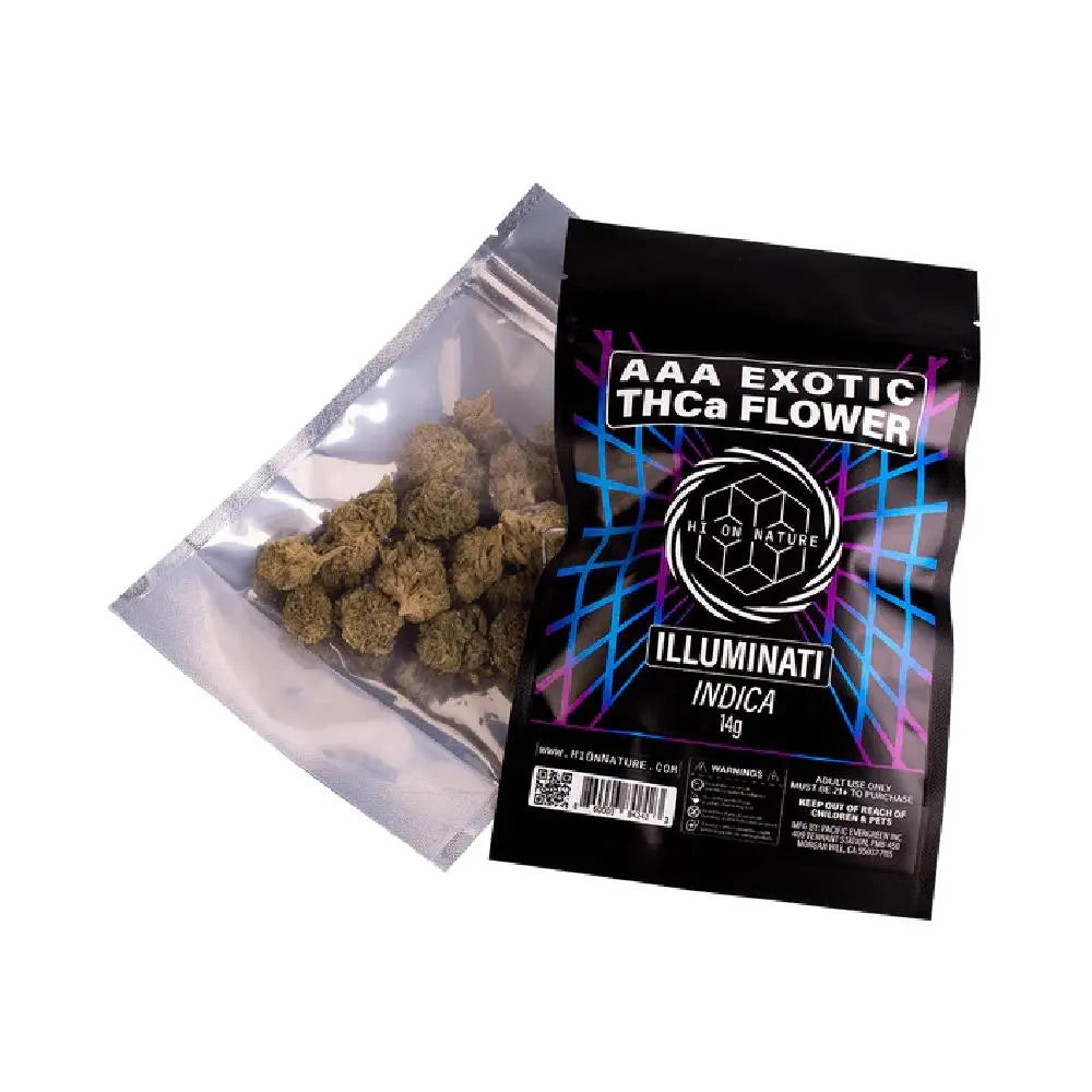 Hi On Nature Exotic THCA Flower, 14 g Hi On Nature
