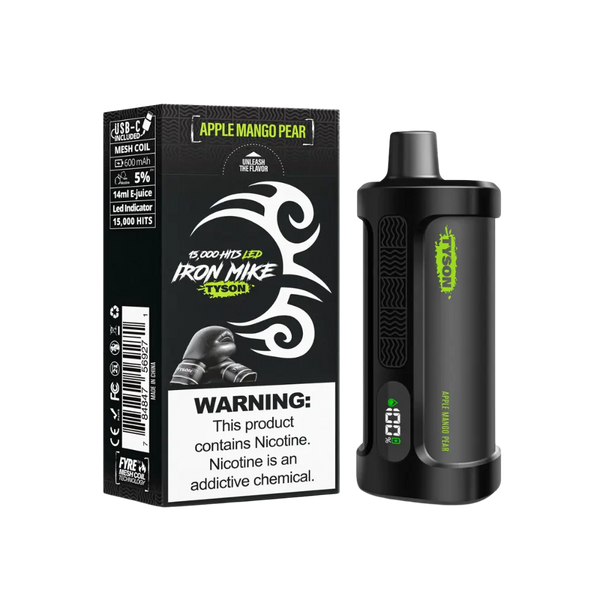 IRON MIKE TYSON 15000 PUFFS DISPOSABLE TYSON