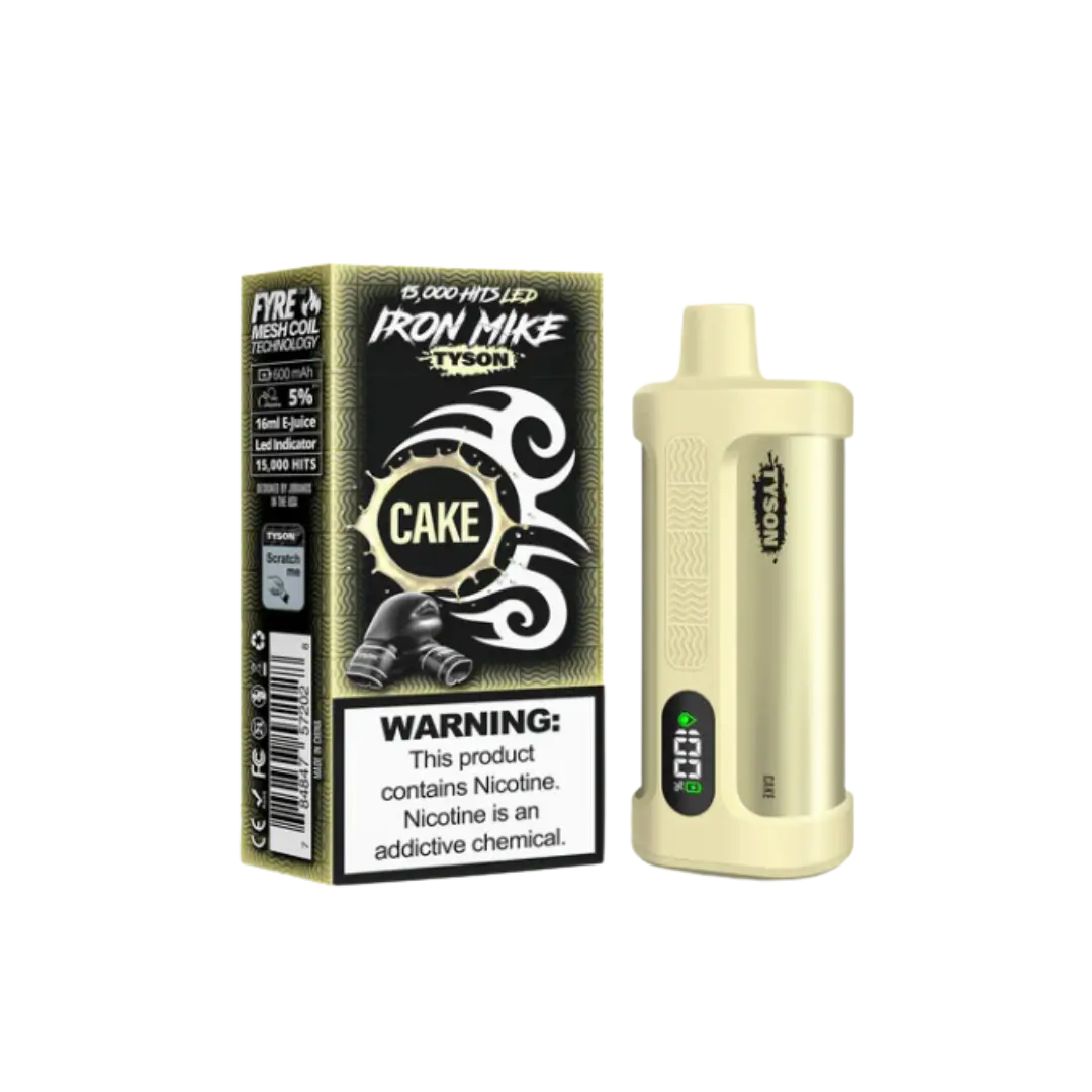 IRON MIKE TYSON 15000 PUFFS DISPOSABLE TYSON