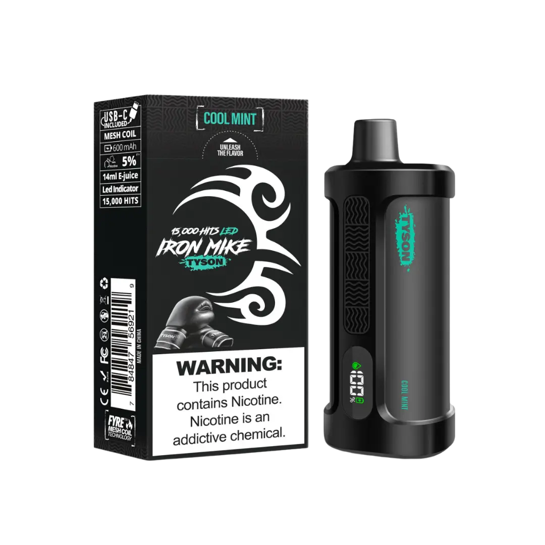 IRON MIKE TYSON 15000 PUFFS DISPOSABLE TYSON