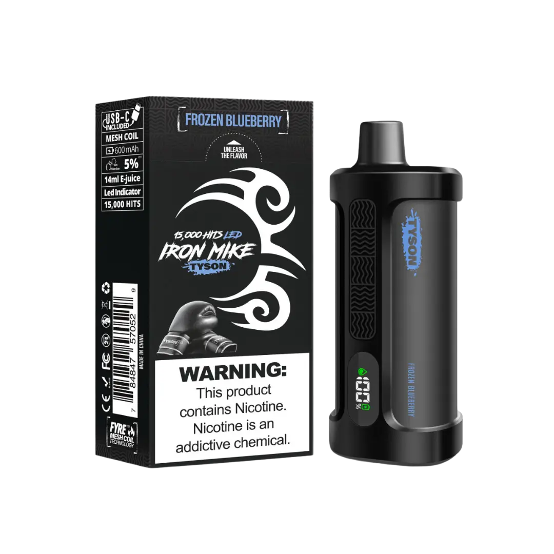 IRON MIKE TYSON 15000 PUFFS DISPOSABLE TYSON