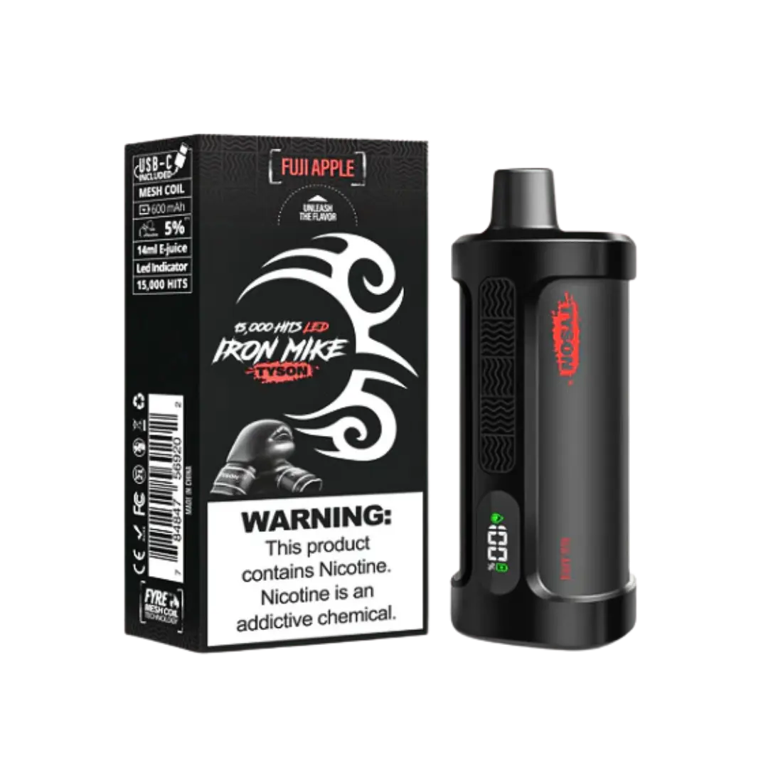 IRON MIKE TYSON 15000 PUFFS DISPOSABLE TYSON