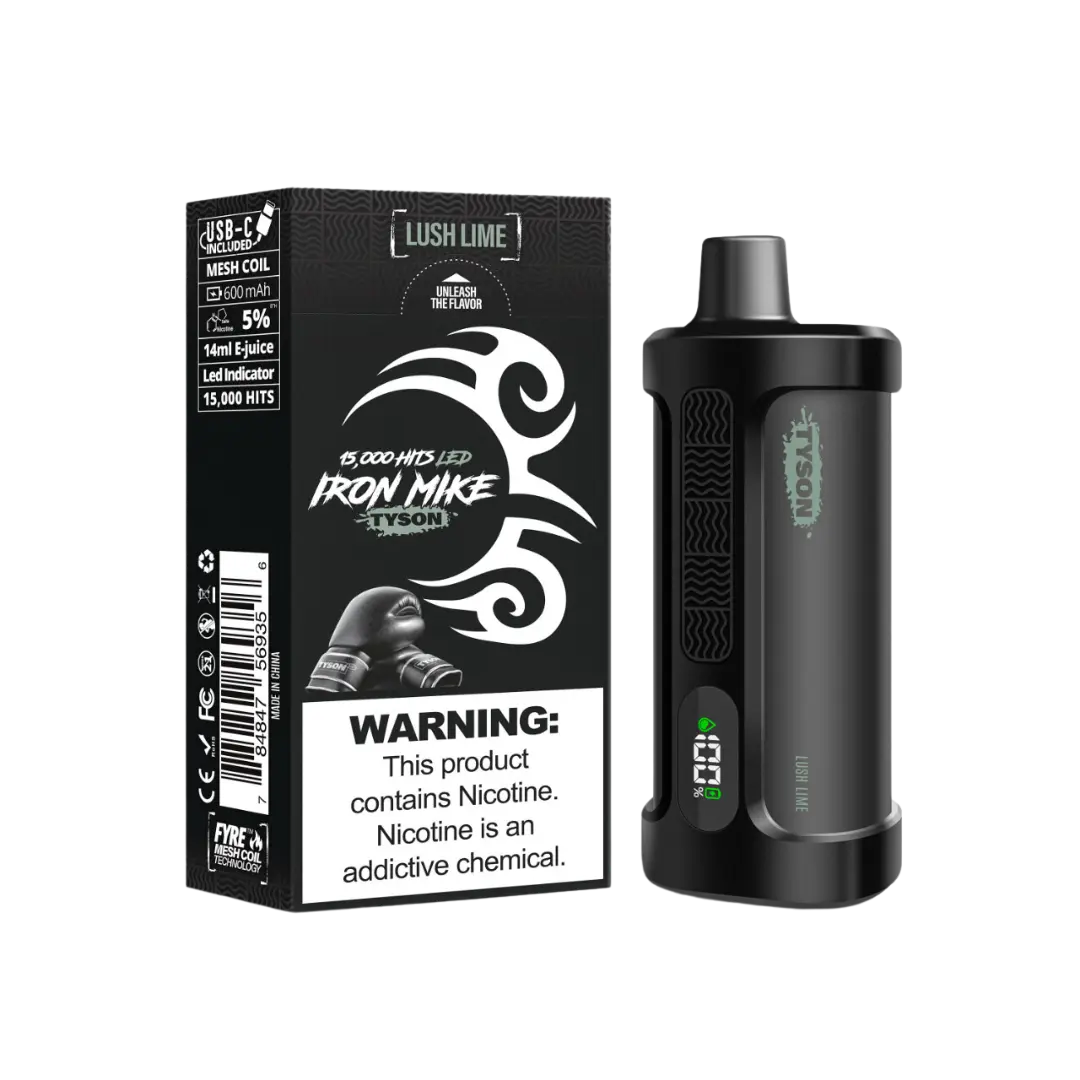 IRON MIKE TYSON 15000 PUFFS DISPOSABLE TYSON