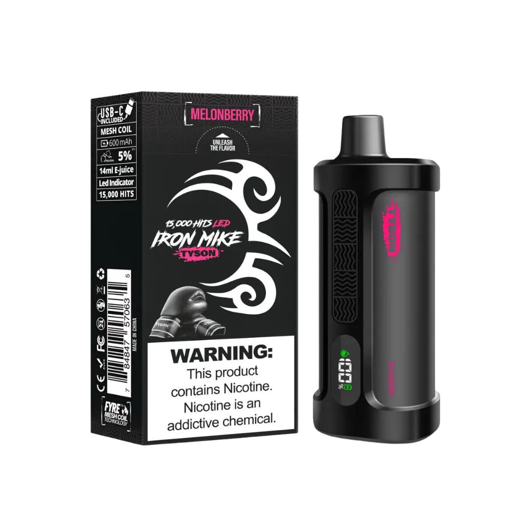 IRON MIKE TYSON 15000 PUFFS DISPOSABLE TYSON
