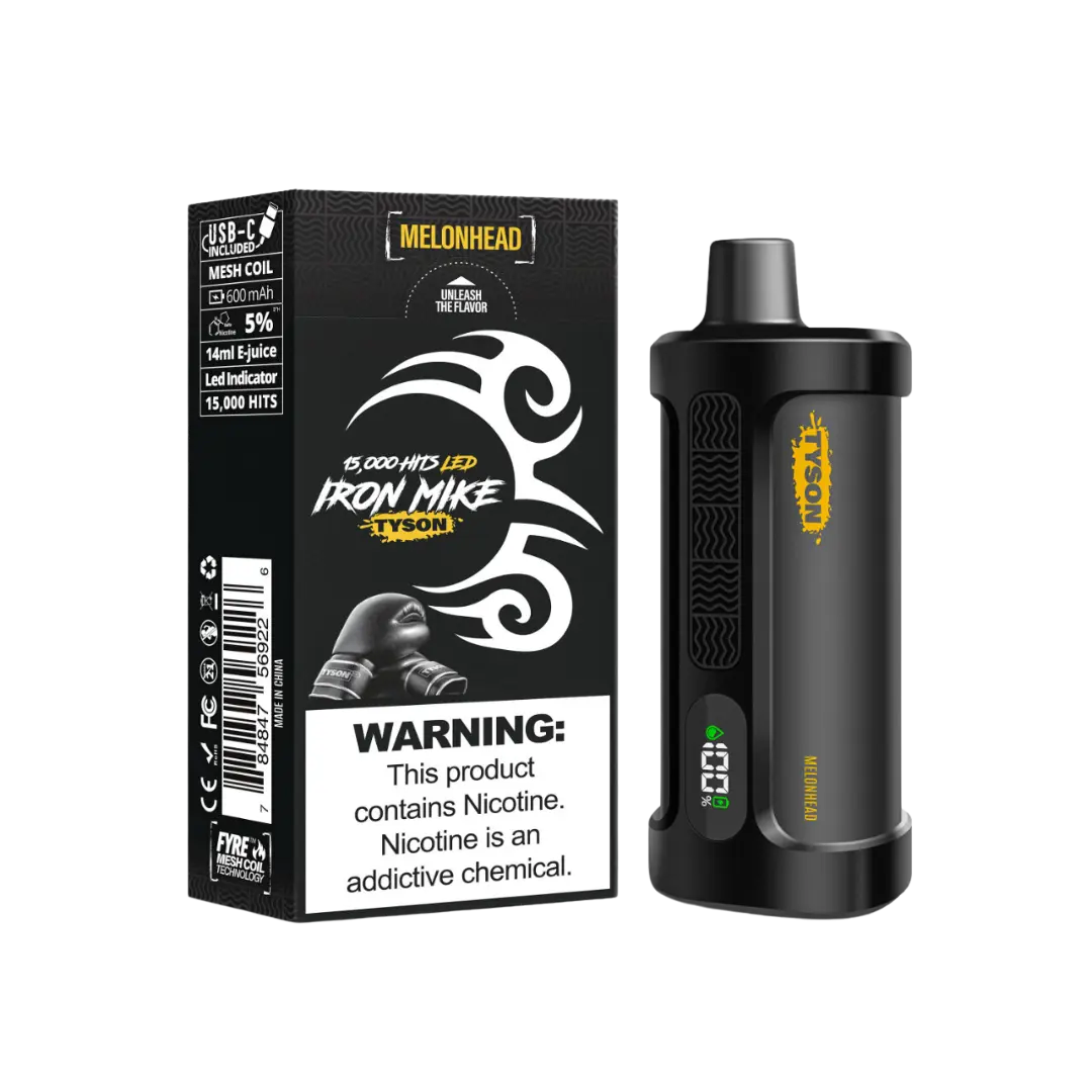 IRON MIKE TYSON 15000 PUFFS DISPOSABLE TYSON