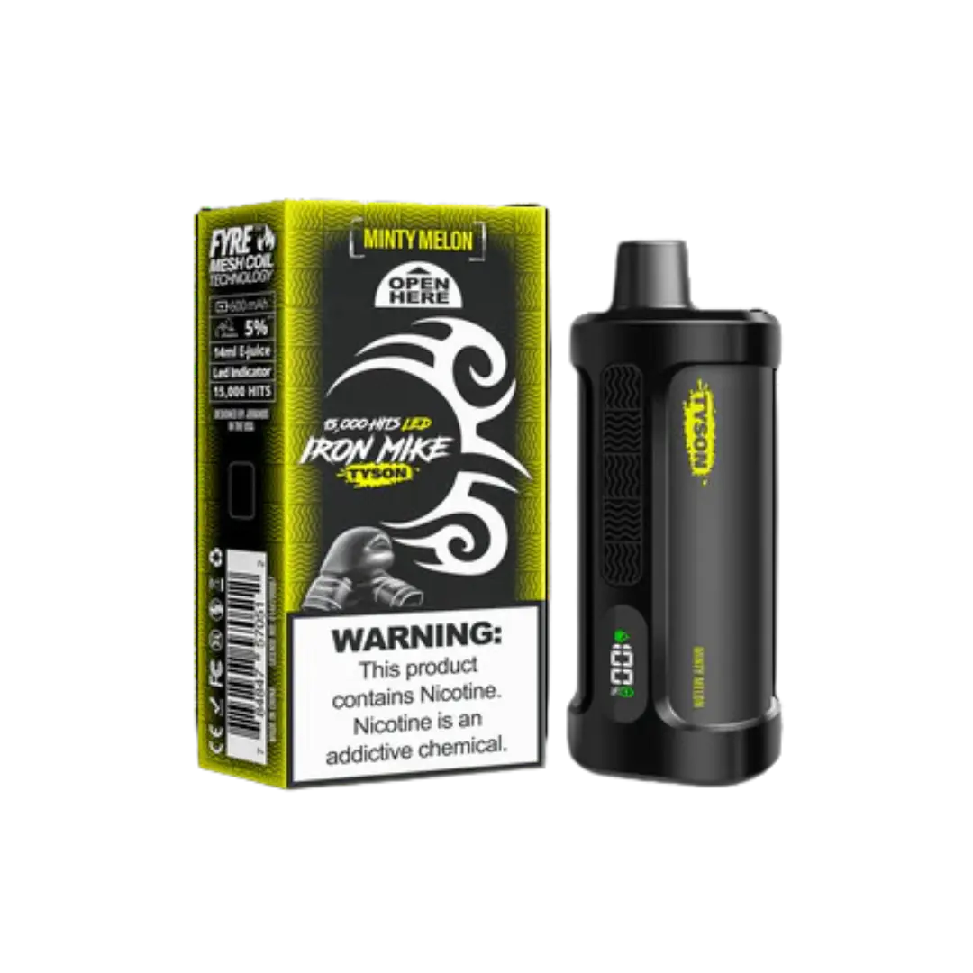 IRON MIKE TYSON 15000 PUFFS DISPOSABLE TYSON