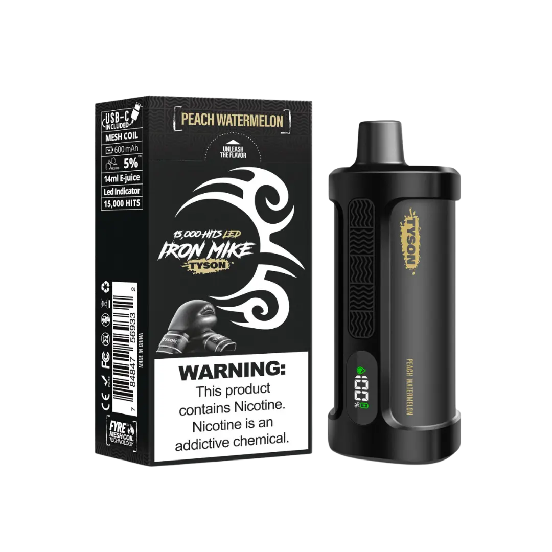 IRON MIKE TYSON 15000 PUFFS DISPOSABLE TYSON