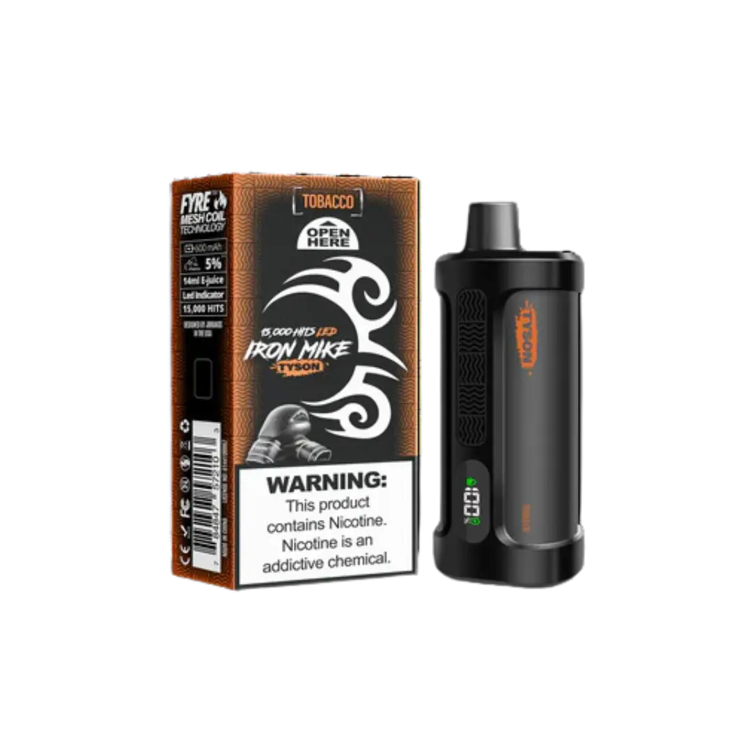IRON MIKE TYSON 15000 PUFFS DISPOSABLE TYSON