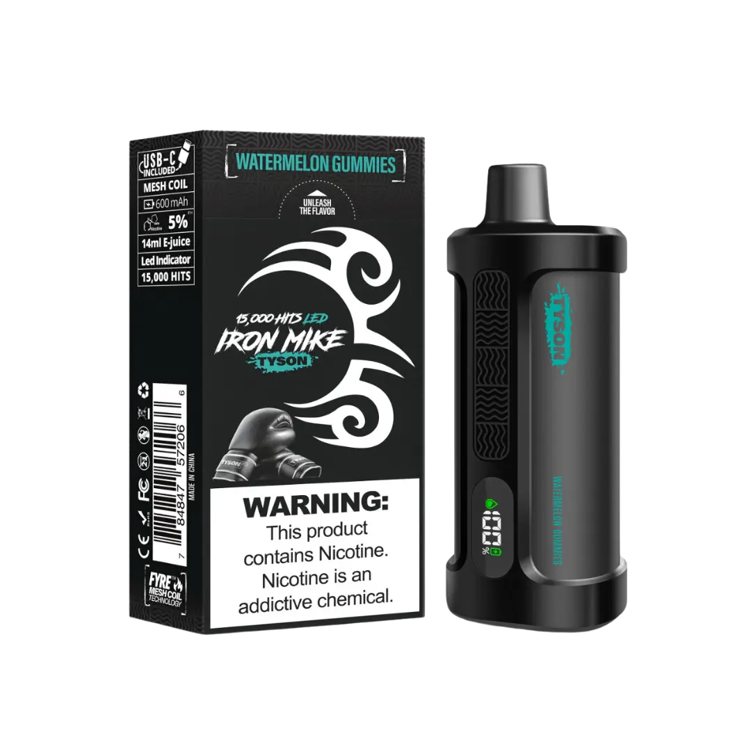 IRON MIKE TYSON 15000 PUFFS DISPOSABLE TYSON
