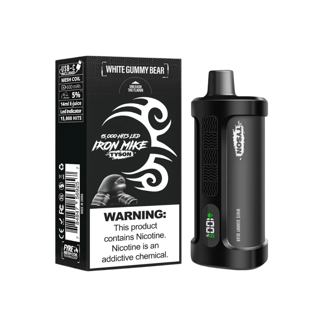 IRON MIKE TYSON 15000 PUFFS DISPOSABLE TYSON
