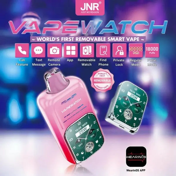 JNR VAPEWATCH 30K REPLACEABLE DISPOSABLE 5% JNR