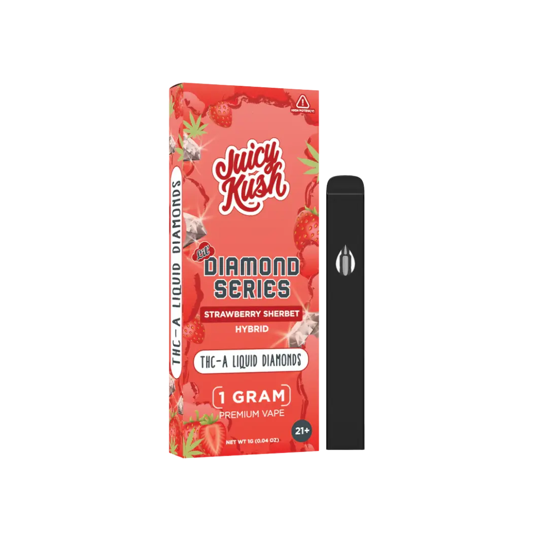 JUICY KUSH LIL DIAMOND SERIES 1GM THC-A DISPOSABLE JUICY KUSH
