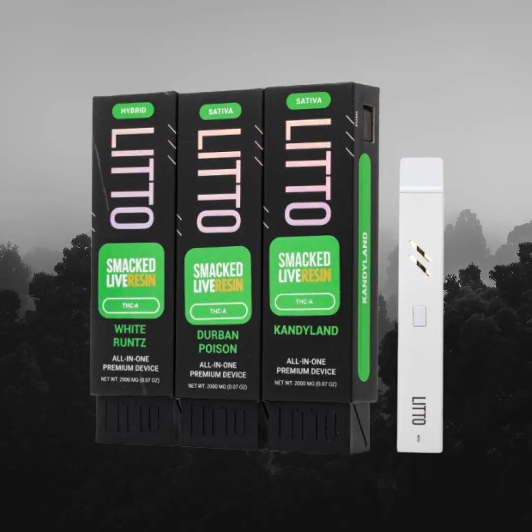 LITTO THC-A LIVE RESIN 2GM DISPOSABLE LITTO