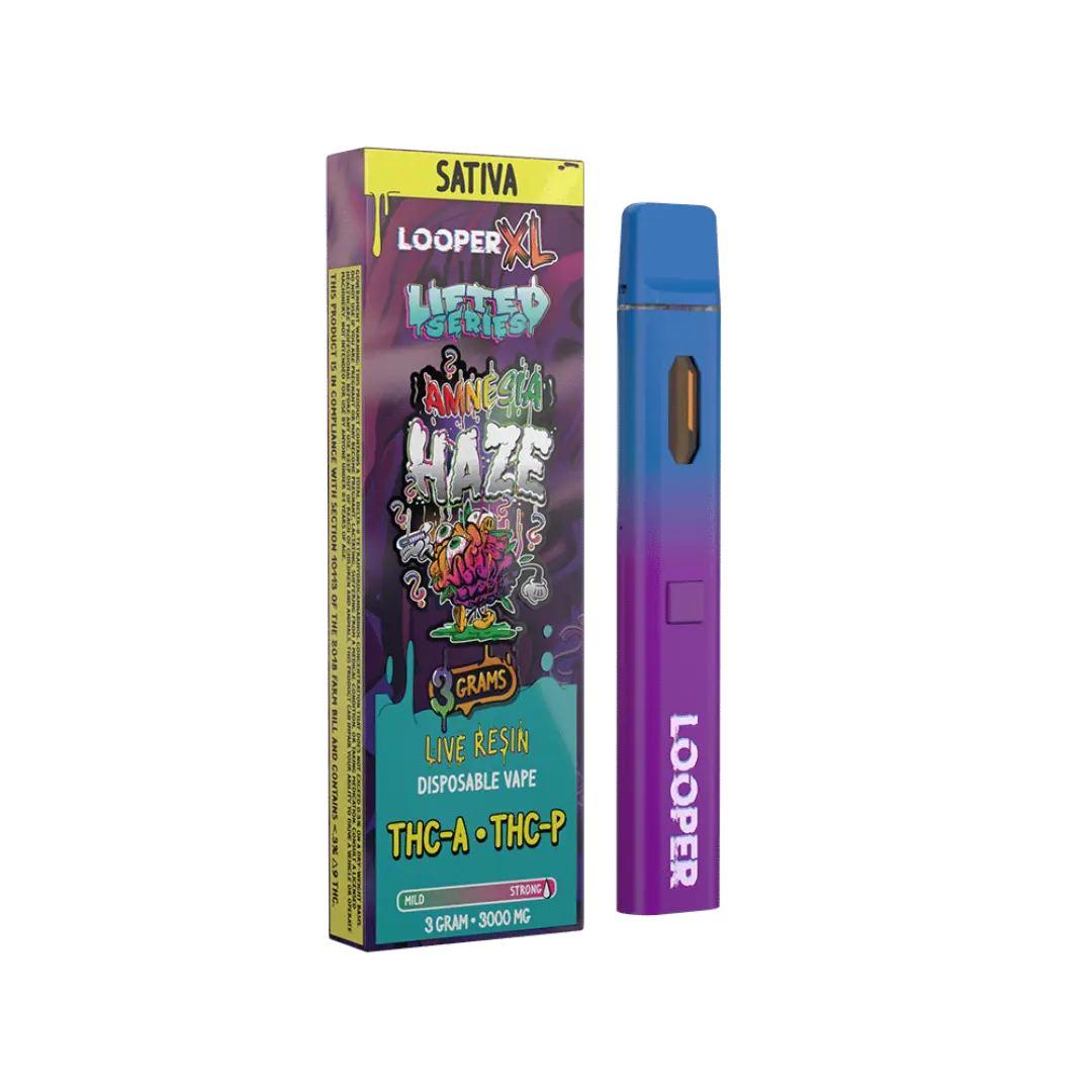LOOPER LIFTED SERIES 3GM THC-A LIVE RESIN DISPOSABLE LOOPER