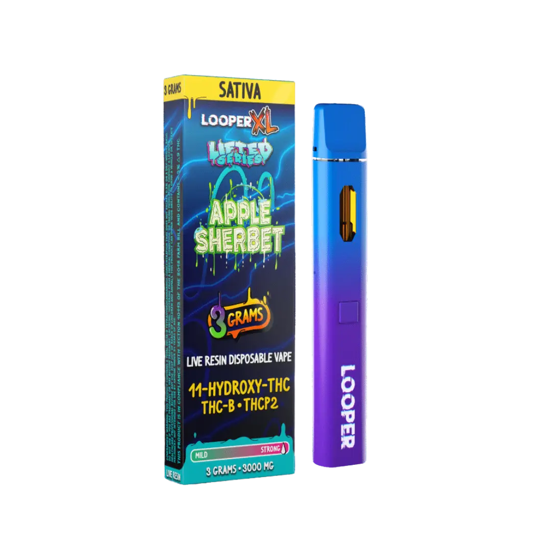 LOOPER LIFTED SERIES 3GM THC-A LIVE RESIN DISPOSABLE LOOPER