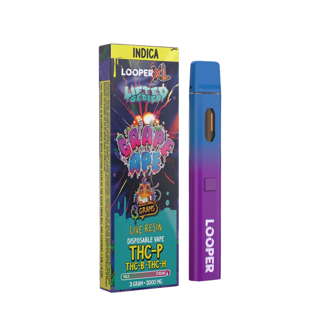 LOOPER LIFTED SERIES 3GM THC-A LIVE RESIN DISPOSABLE LOOPER