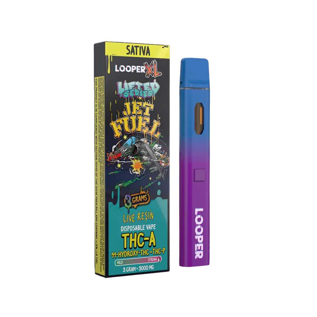 LOOPER LIFTED SERIES 3GM THC-A LIVE RESIN DISPOSABLE LOOPER