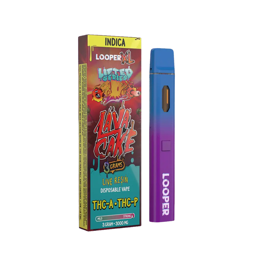LOOPER LIFTED SERIES 3GM THC-A LIVE RESIN DISPOSABLE LOOPER