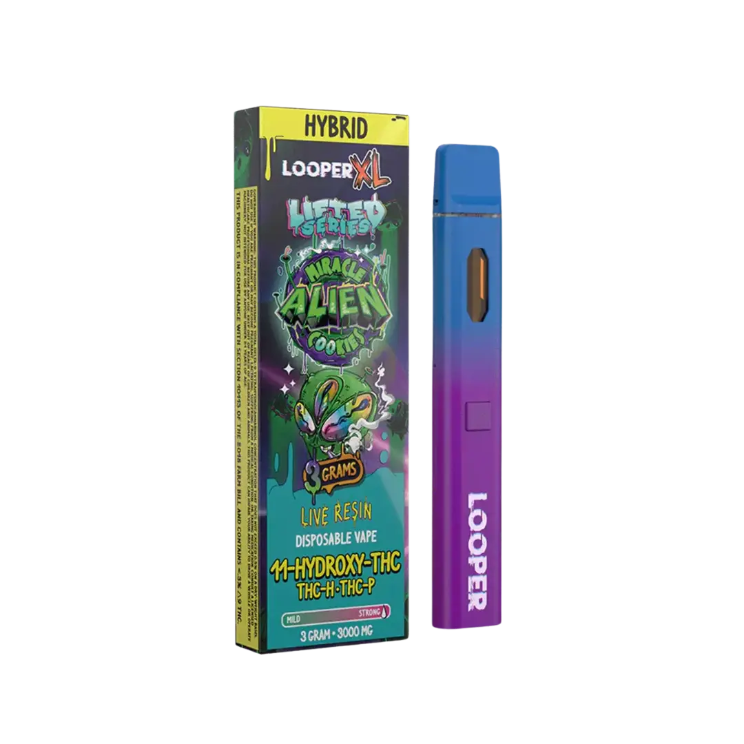 LOOPER LIFTED SERIES 3GM THC-A LIVE RESIN DISPOSABLE LOOPER