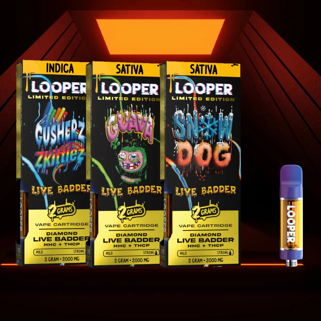 LOOPER LIVE BADDER 2GM HHC+THCP CART LOOPER