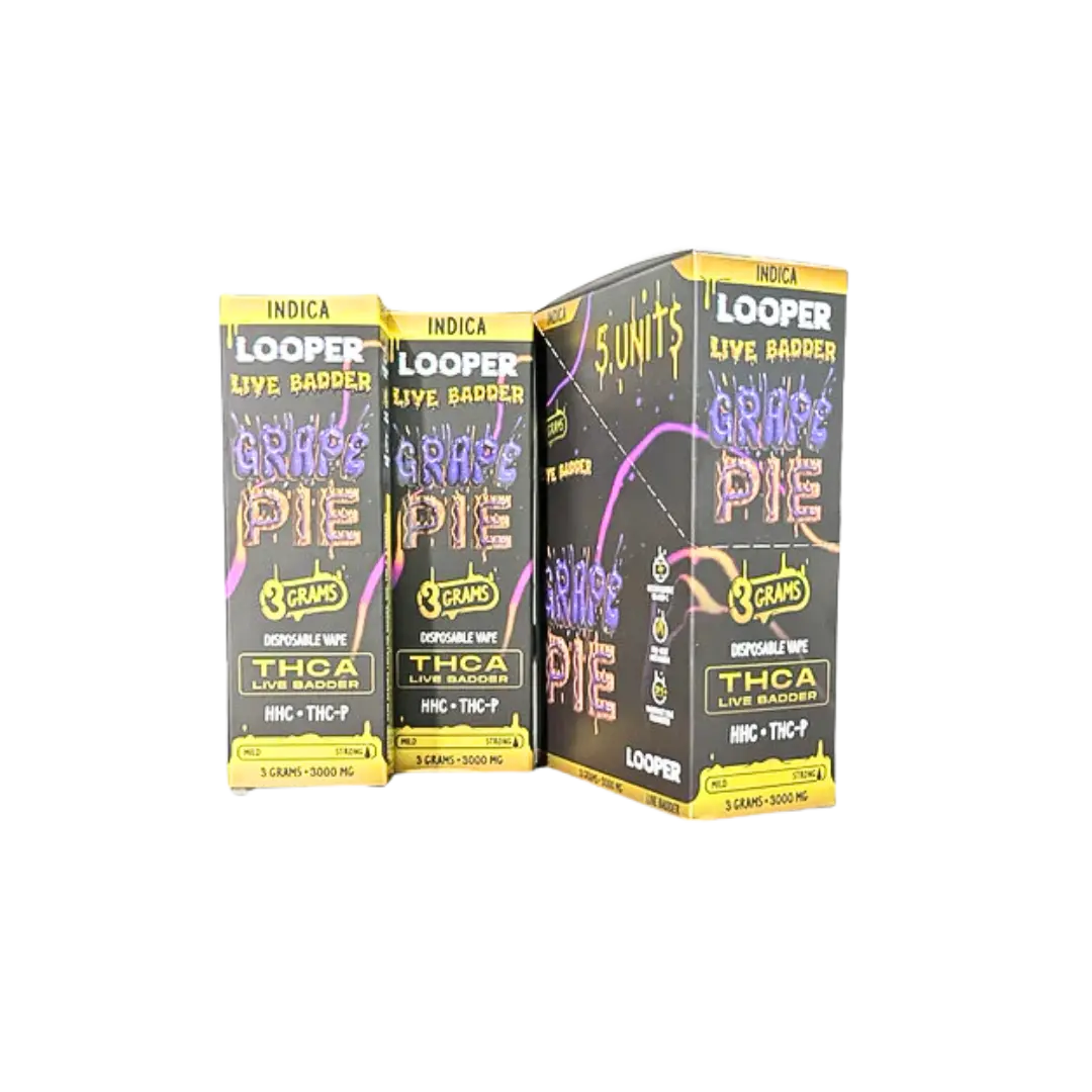 LOOPER LIVE BADDER 3GM THC-A DISPOSABLE LOOPER