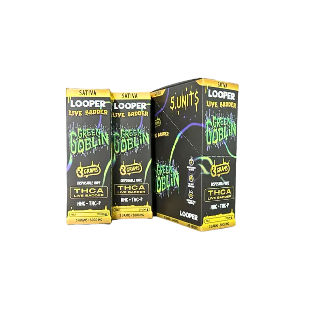 LOOPER LIVE BADDER 3GM THC-A DISPOSABLE LOOPER