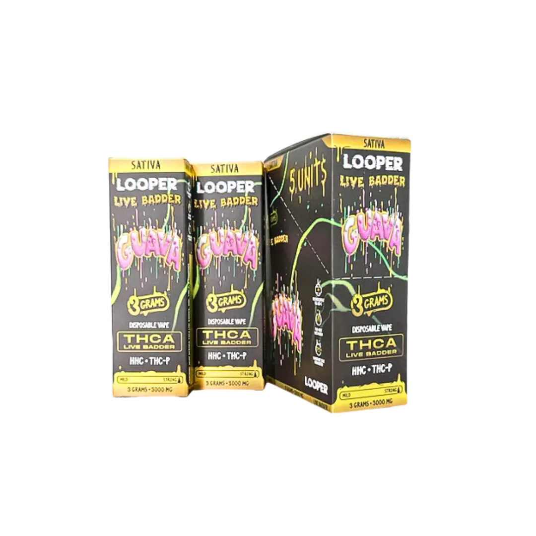 LOOPER LIVE BADDER 3GM THC-A DISPOSABLE LOOPER