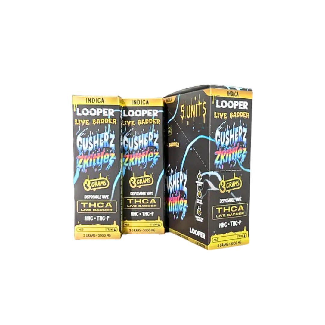 LOOPER LIVE BADDER 3GM THC-A DISPOSABLE LOOPER