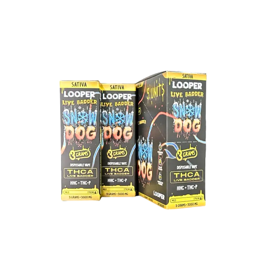 LOOPER LIVE BADDER 3GM THC-A DISPOSABLE LOOPER