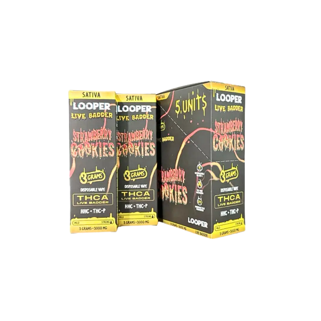 LOOPER LIVE BADDER 3GM THC-A DISPOSABLE LOOPER