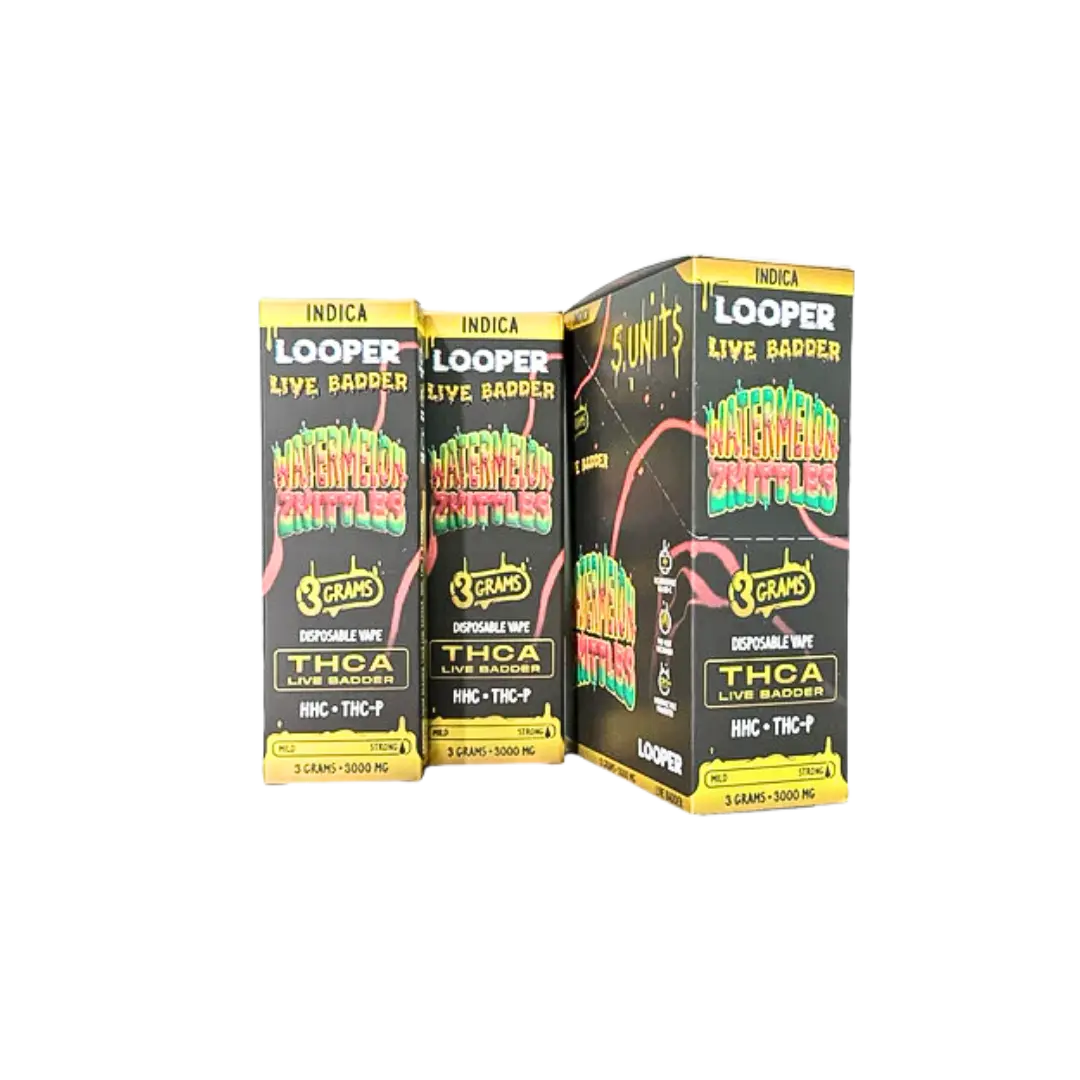 LOOPER LIVE BADDER 3GM THC-A DISPOSABLE LOOPER