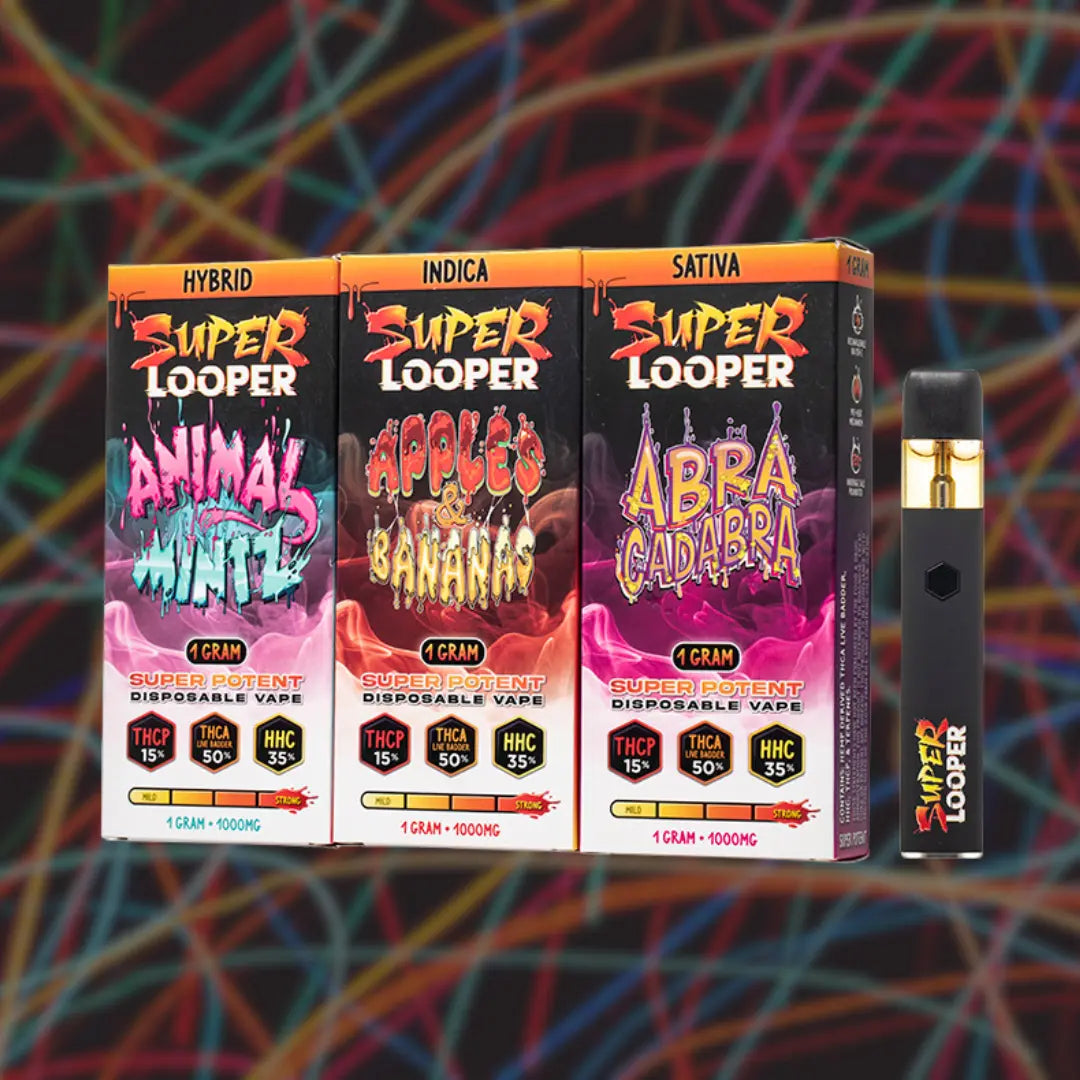 LOOPER SUPER 1GM THC-A DISPOSABLE LOOPER