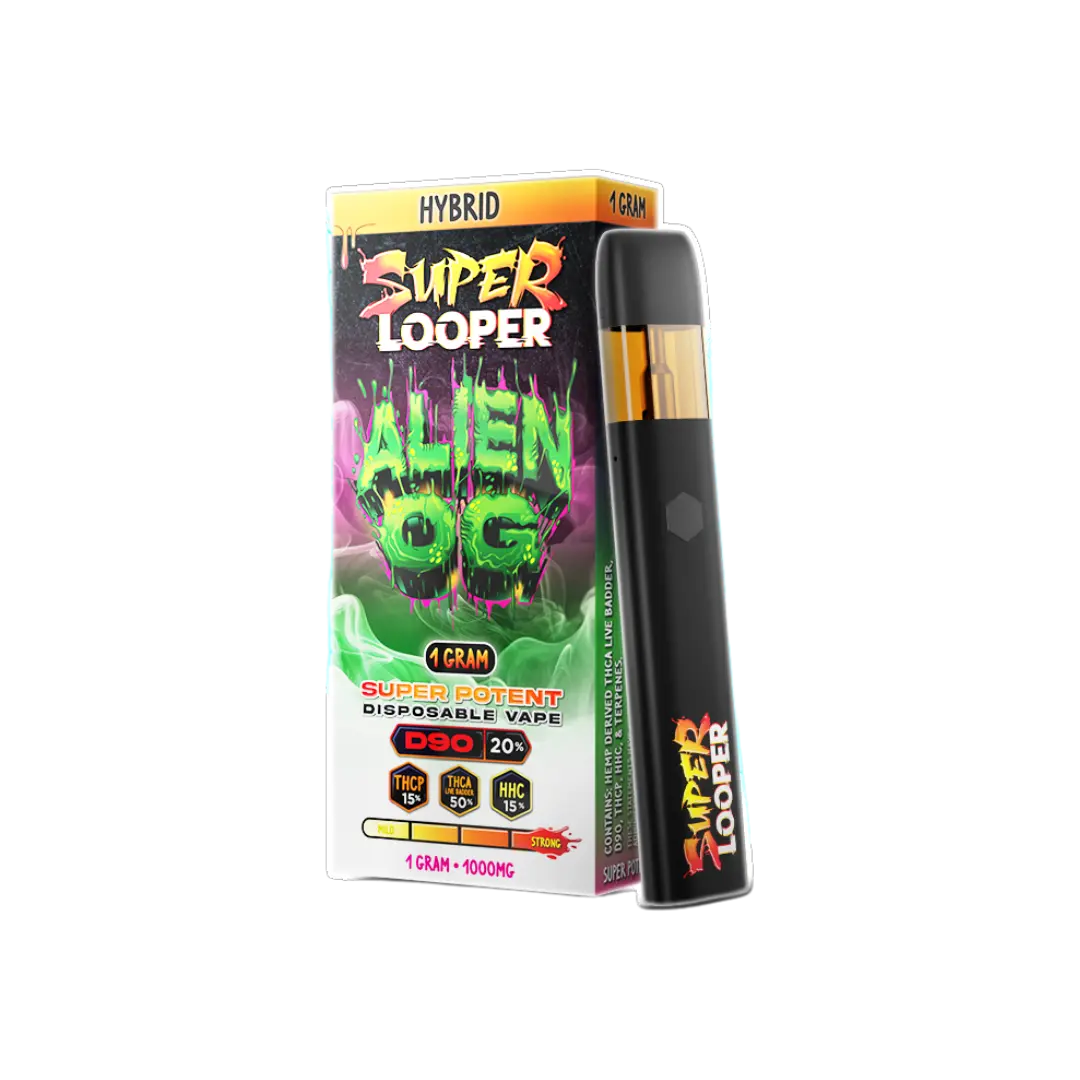 LOOPER SUPER 1GM THC-A DISPOSABLE LOOPER