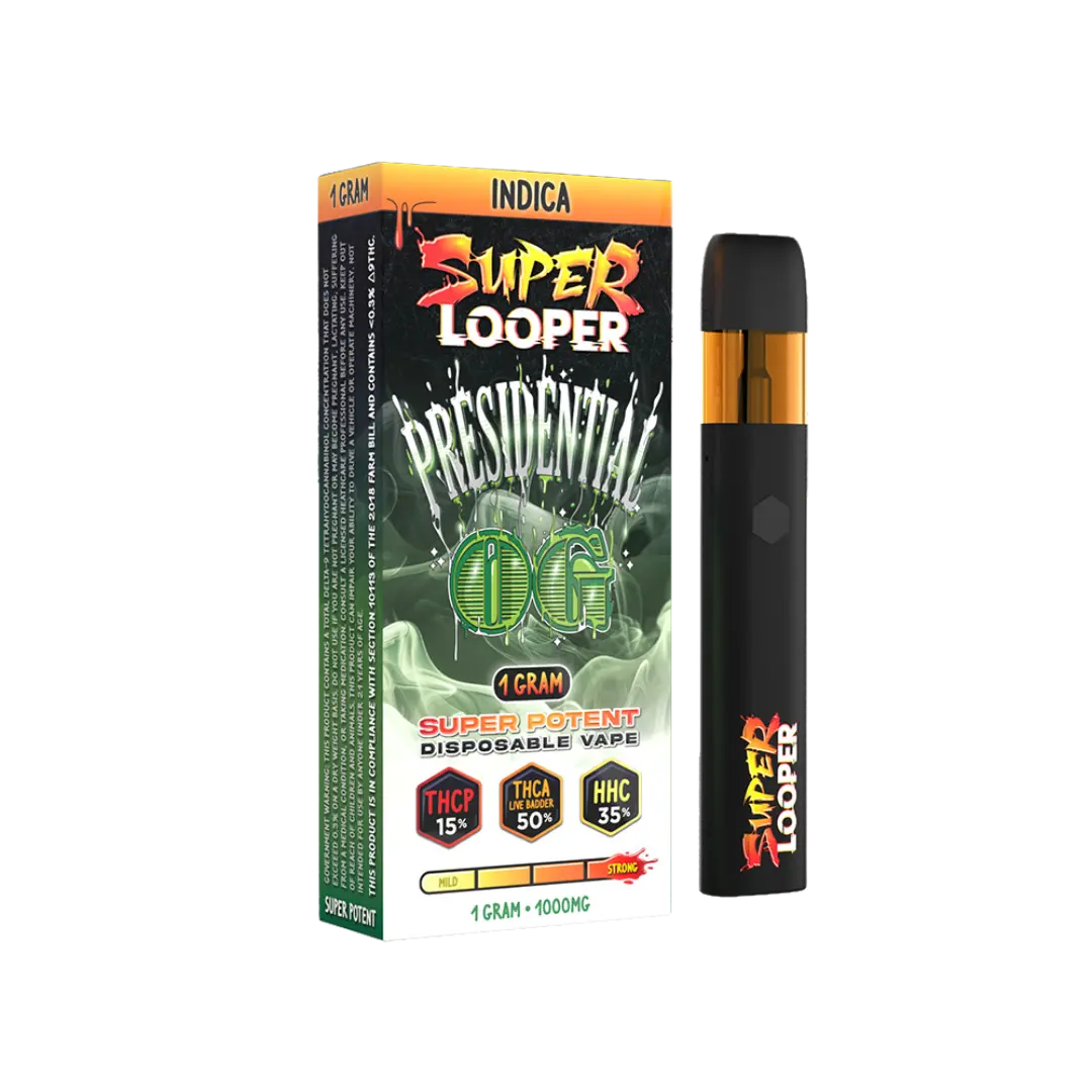 LOOPER SUPER 1GM THC-A DISPOSABLE LOOPER