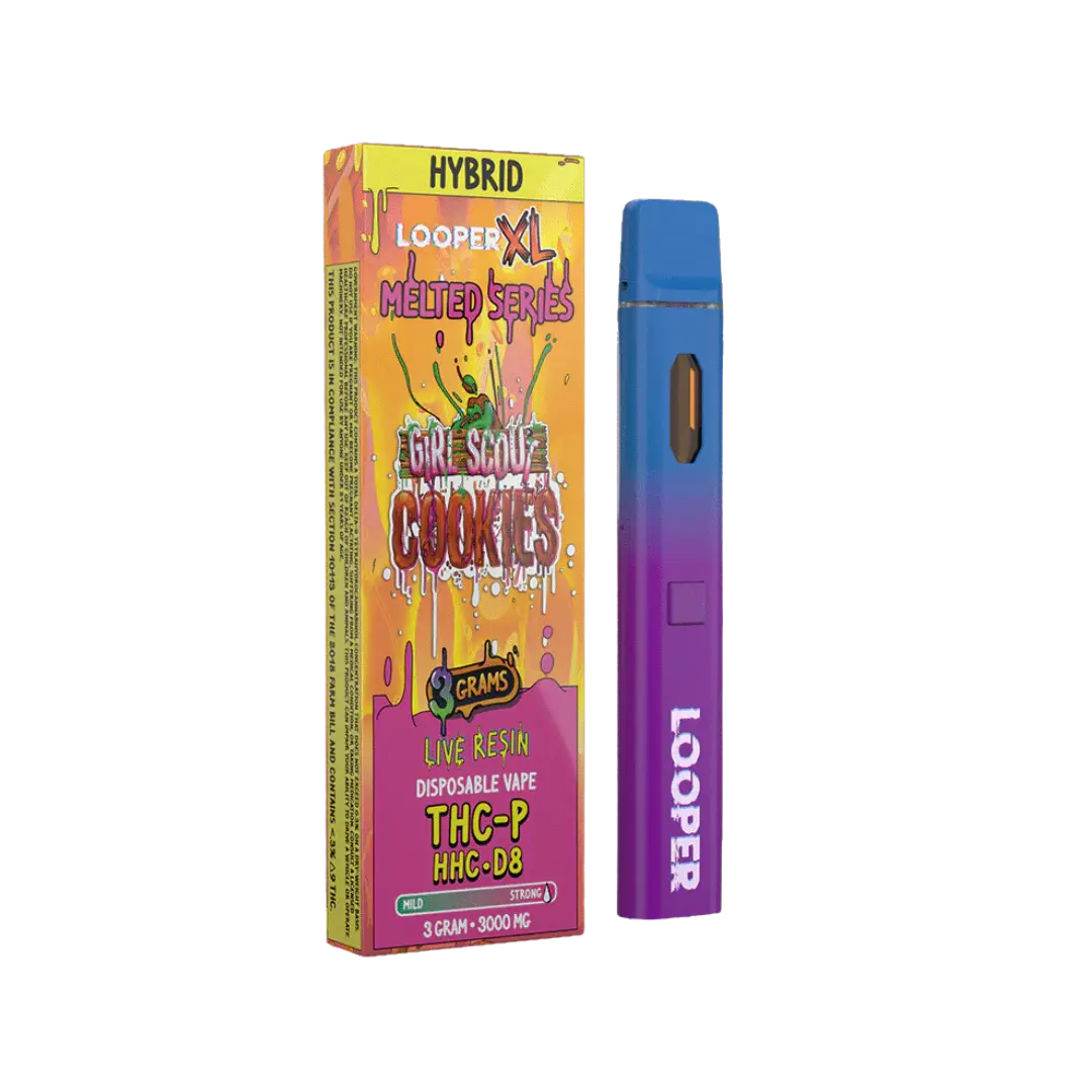 LOOPER XL MELTED SERIES 3GM THC-A LIVE RESIN DISPOSABLE LOOPER
