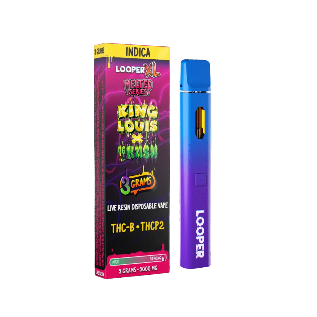 LOOPER XL MELTED SERIES 3GM THC-A LIVE RESIN DISPOSABLE LOOPER