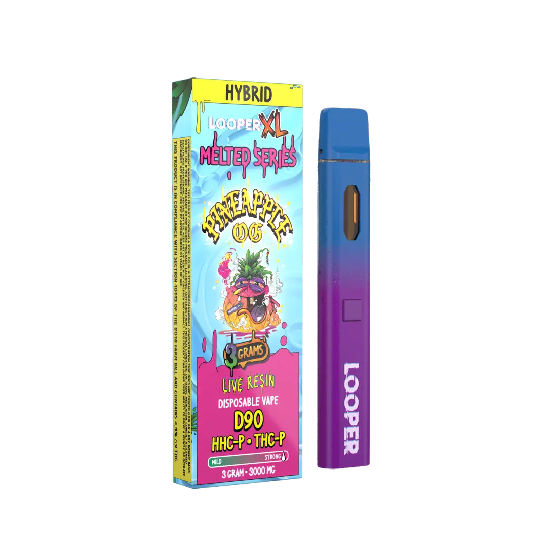 LOOPER XL MELTED SERIES 3GM THC-A LIVE RESIN DISPOSABLE LOOPER
