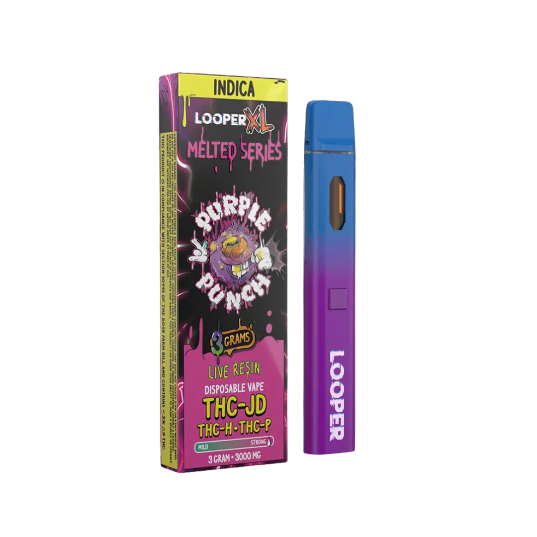 LOOPER XL MELTED SERIES 3GM THC-A LIVE RESIN DISPOSABLE LOOPER