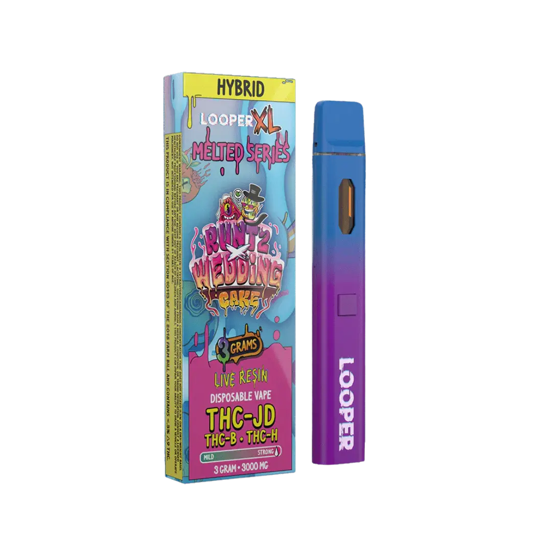 LOOPER XL MELTED SERIES 3GM THC-A LIVE RESIN DISPOSABLE LOOPER