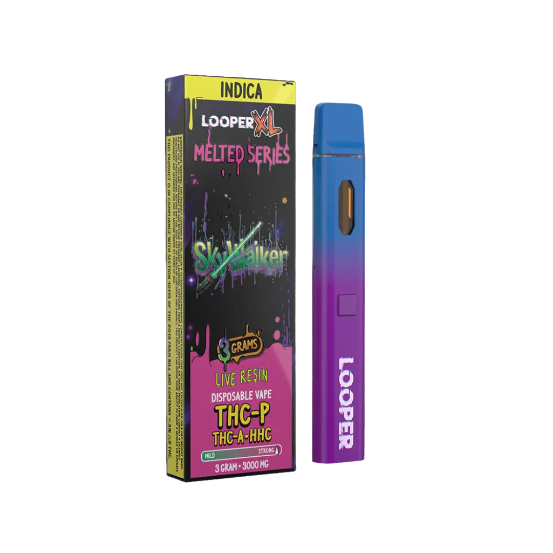 LOOPER XL MELTED SERIES 3GM THC-A LIVE RESIN DISPOSABLE LOOPER
