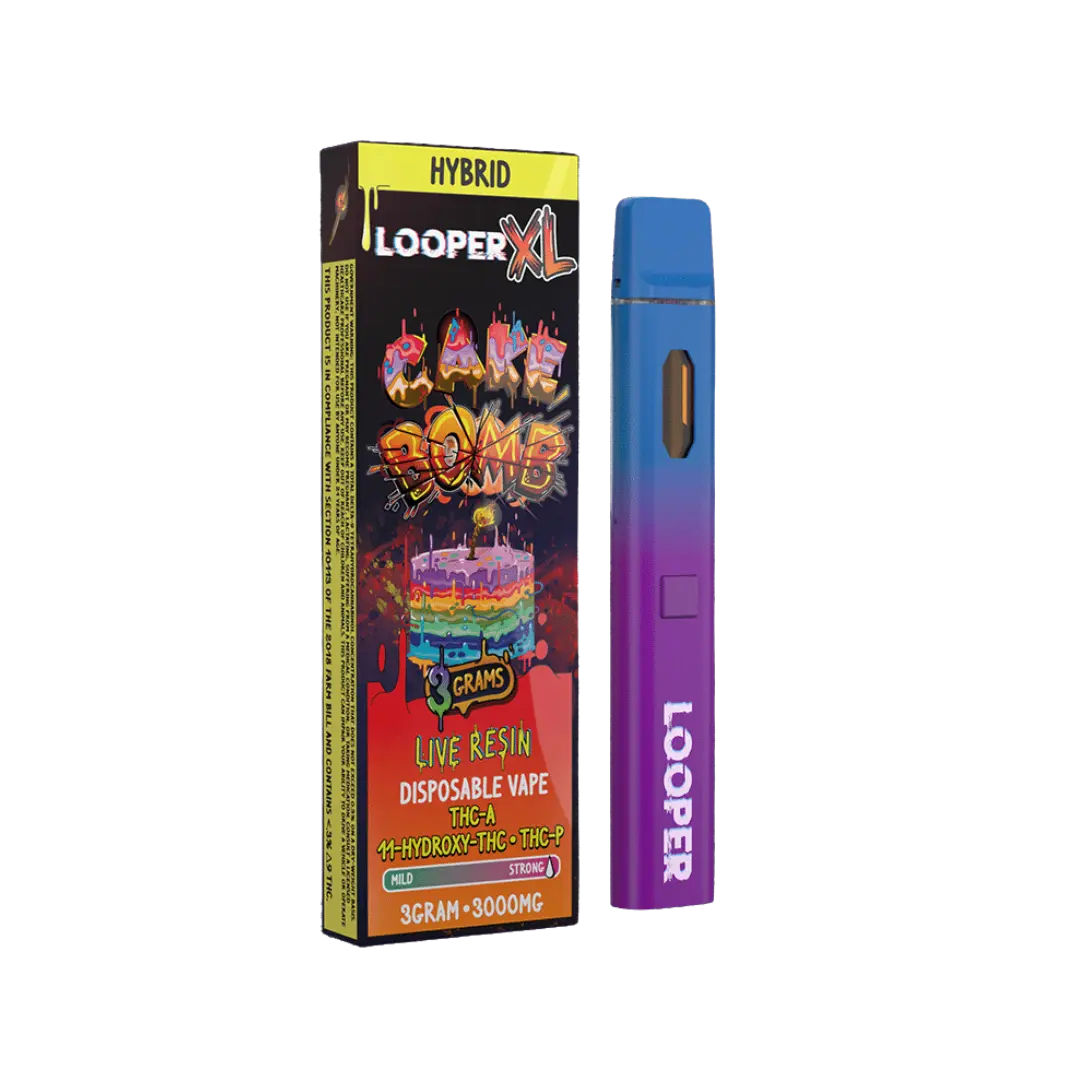 LOOPER XL SERIES 3GM THC-A LIVE RESIN DISPOSABLE LOOPER