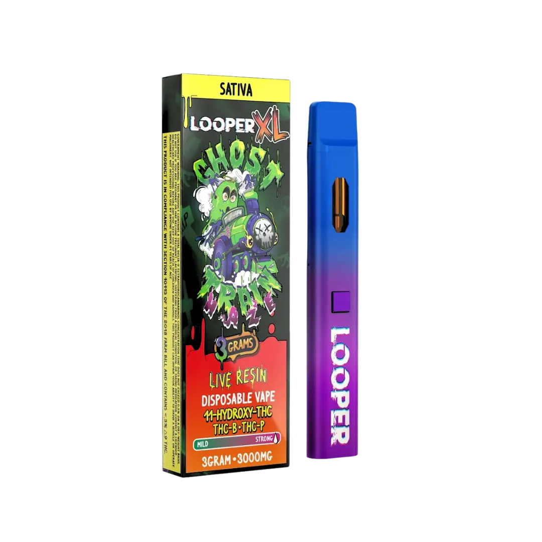 LOOPER XL SERIES 3GM THC-A LIVE RESIN DISPOSABLE LOOPER