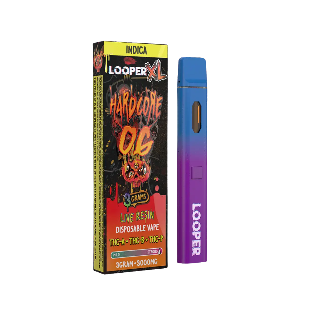LOOPER XL SERIES 3GM THC-A LIVE RESIN DISPOSABLE LOOPER